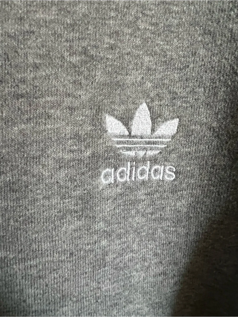 Adidas Originals Trefoil Essentials Hoodie - Heather Gray